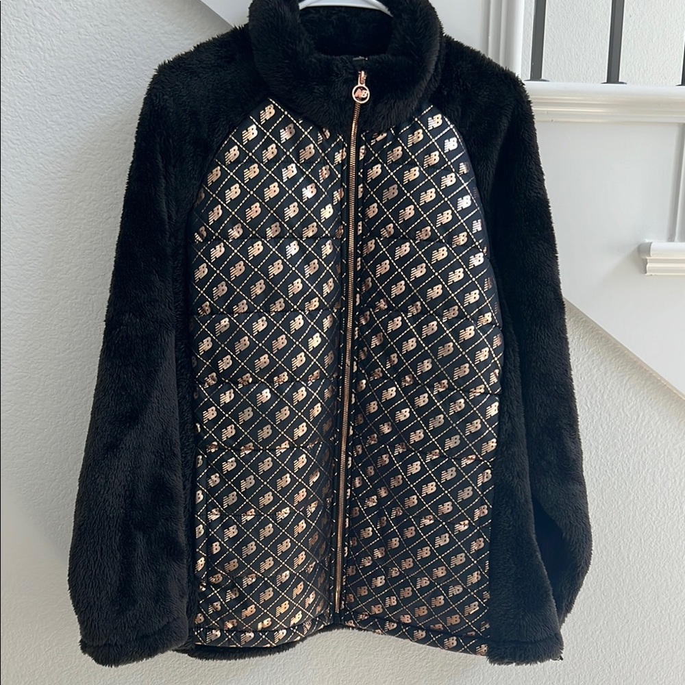 New Balance Black and Gold Women's Jacket